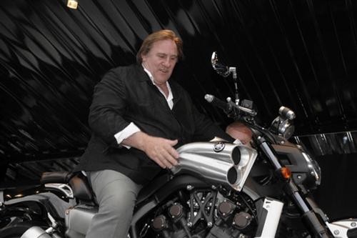Жерар Депардье и Yamaha V-max