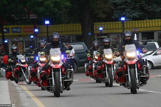 Мотоциклы для огнеборцев из BMW G650GS
