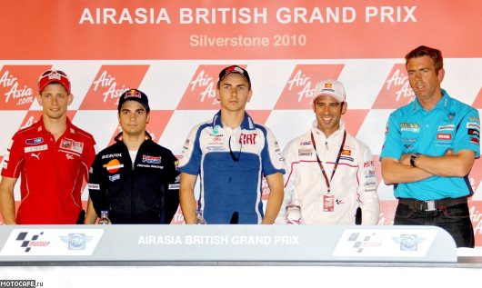 MotoGP. Сильверстоун. Королевский класс - прессконференция