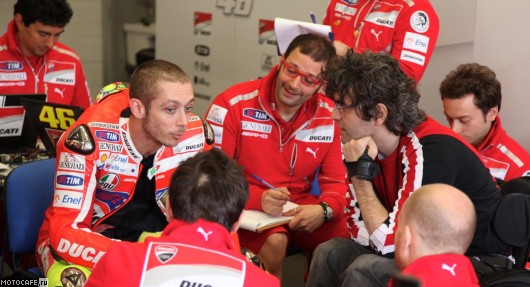 Ducati GP12. Первые тесты литрового прототипа