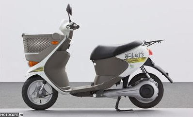 Suzuki и Sanyo представляют электроскутер eLet’s